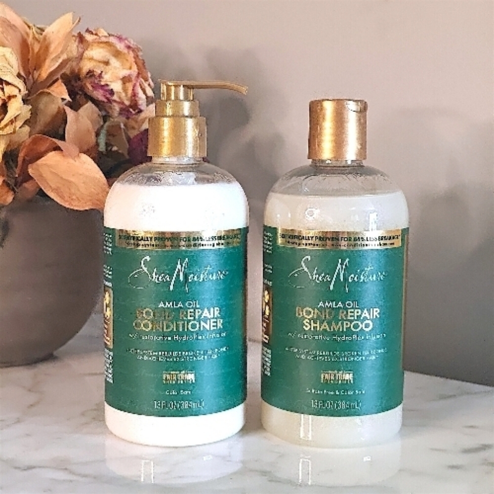 Shea Moisture Amla Oil Bond Repair Shampoo & Conditioner - Set of 2 (13oz each) - Picture 2 of 6